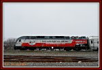   Broadside and Framed shot of NJT 4503 ATlas Model RR Wrap Locomotive